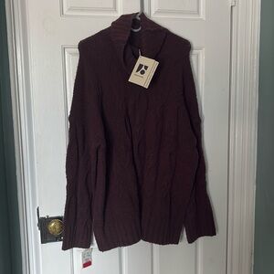 Frank and Oak Cable Knit Sweater